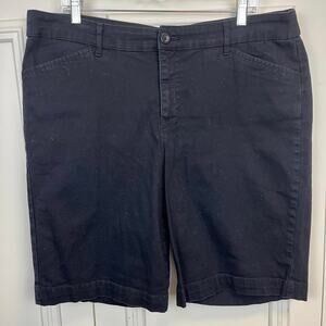 Black Bermuda Shorts